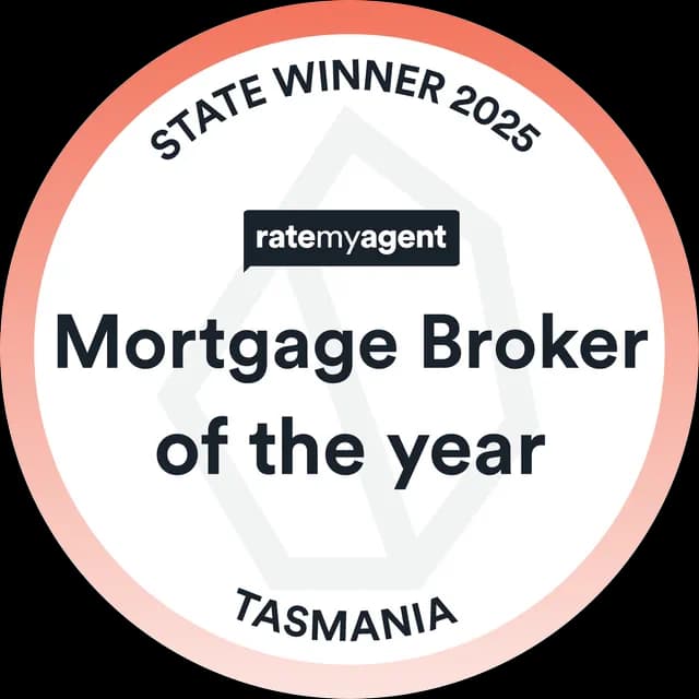 RateMyAgent 2025 state winner — Mortgage Broker of the Year, Tasmania