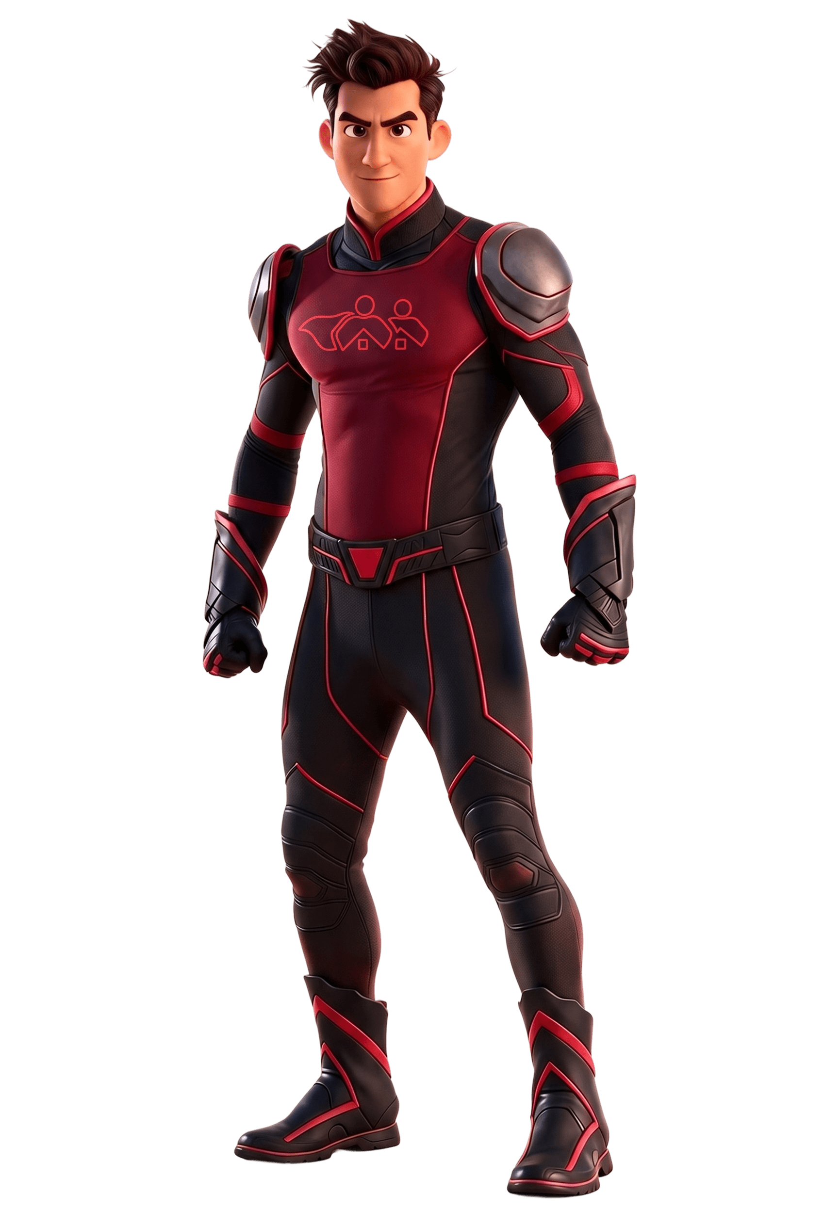 Rate Renegade, the refinancing specialist, in cape and mask