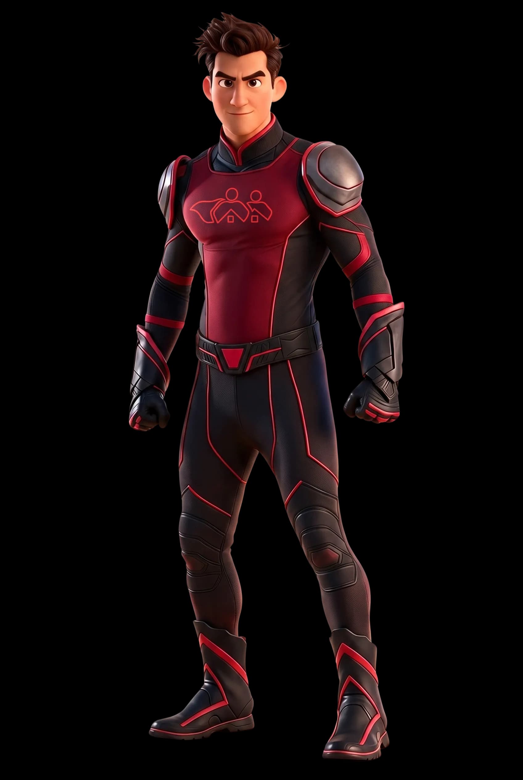 Rate Renegade, the refinancing specialist, in cape and mask